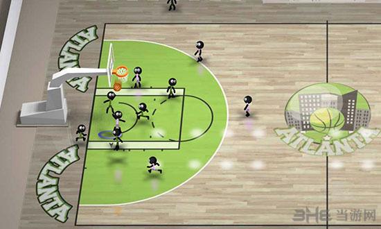 火柴人篮球破解版中文 (Stickman Basketball)安卓版v1.1截图0