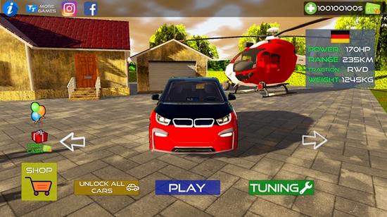 电动汽车模拟器解锁全部车辆 无限金币版v2.2.5截图2