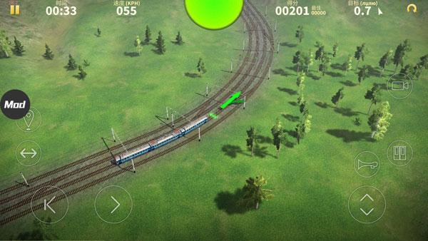 电动火车模拟器内置修改器版 最新安卓版v0.709截图2