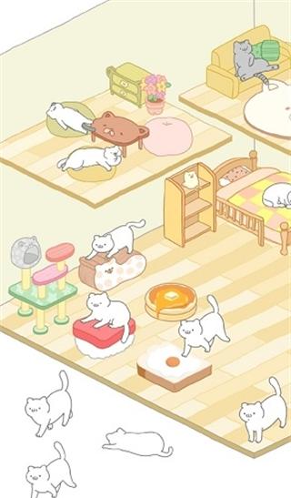 猫咪很可爱可是我是幽灵汉化版 正版安卓版v1.2.9截图1