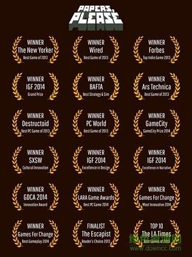 PapersPlease汉化版 安卓版v1.52截图3