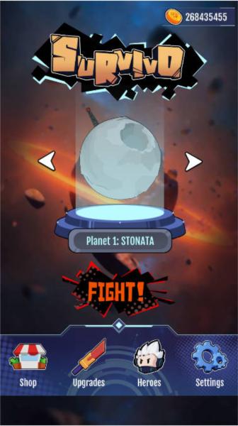 幸存者英雄太空战无限金币版 最新版v1.0.5截图0