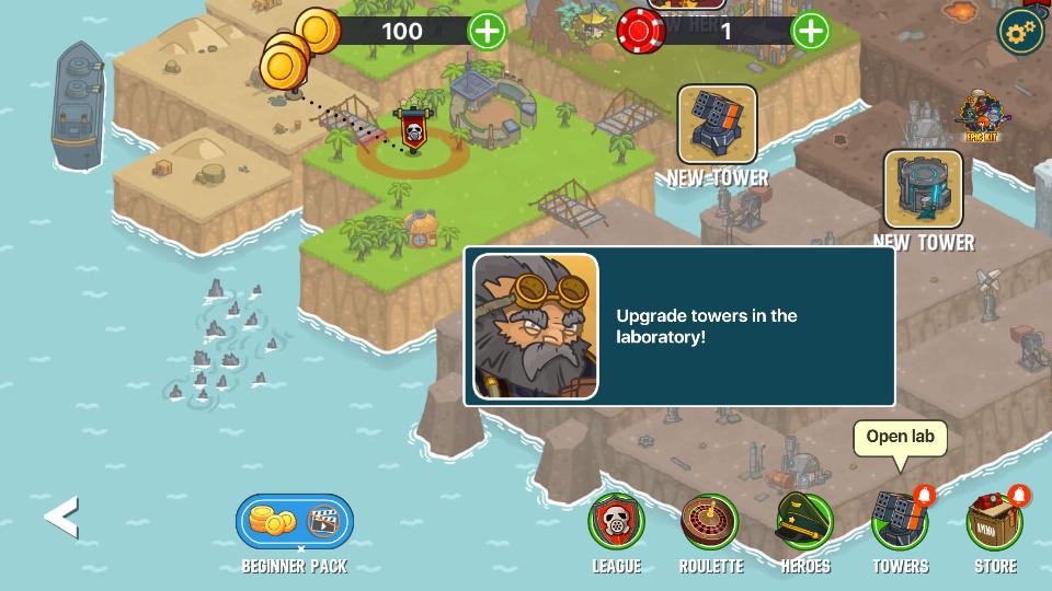 蒸汽朋克防御塔楼防御免费版20.32.569截图2