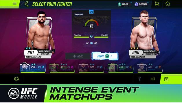 EA SPORTS UFC Mobile 2手游v1.11.08 安卓最新版截图0