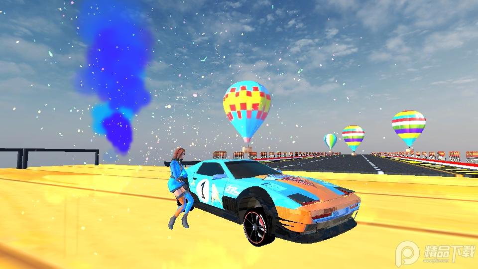 超级坡道汽车特技2.2最新版截图0