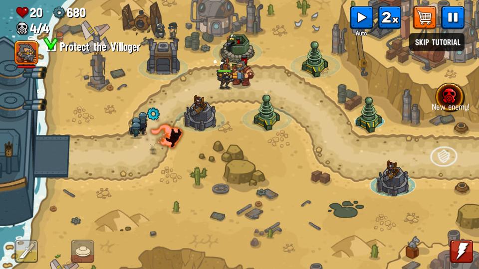 蒸汽朋克防御塔楼防御免费版20.32.569截图3