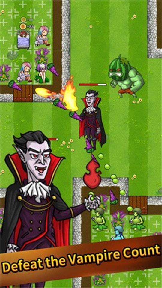 植物防御吸血鬼战争(Plants Defense Vampire War)安卓版1.0最新版截图2