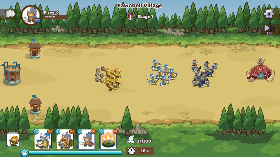 Mega War超级战争-军团冲突手游v1.410手机版截图0