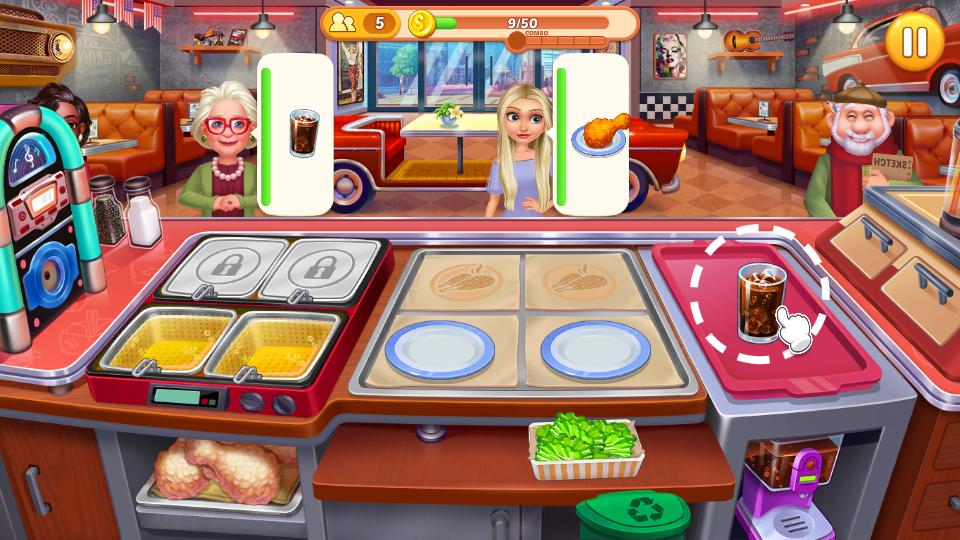 疯狂厨师烹饪免费版1.1.78最新版截图2