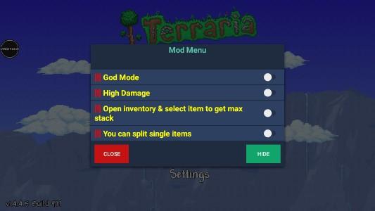 泰拉瑞亚内置mod菜单中文版(Terraria) v1.4.4.9.6 最新版本