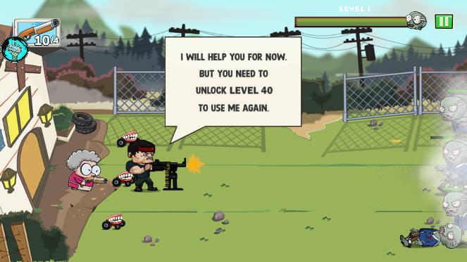 奶奶大战僵尸内置菜单版 v1.0 安卓最新版