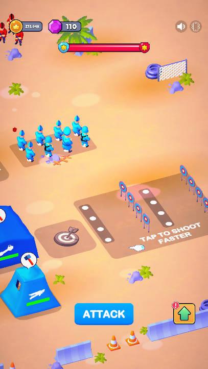 放置战争无限金币不减反增版