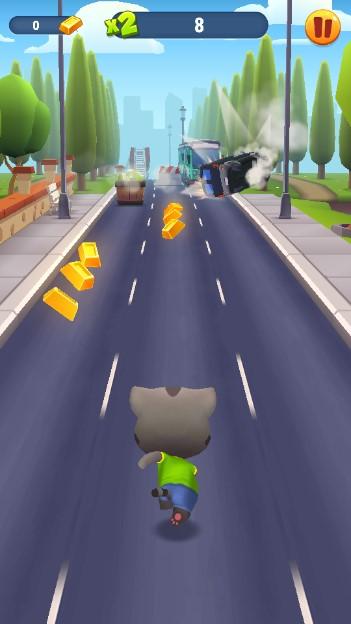 汤姆猫跑酷不用实名认证下载无限金币无限钻石版 v7.5.1.7076 最新版本截图2