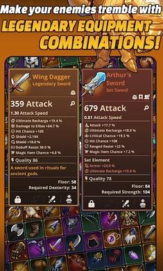 循环地牢放置RPG免广告版 v1.60.60241640 国际版 v1.60.60241640 国际版