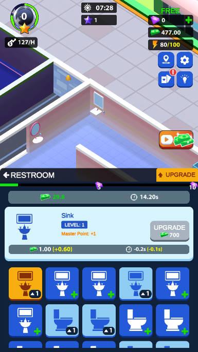 梦想餐厅闲置大亨无限钻石免广告版 v0.48 安卓中文版