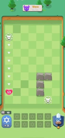 方块保卫者塔防游戏(Cube Defender) v1.0.33 手机版截图1