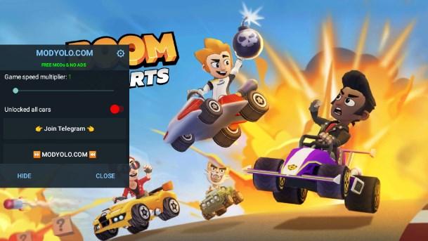 燃爆卡丁车内置菜单(Boom Karts) v1.21.0 最新版