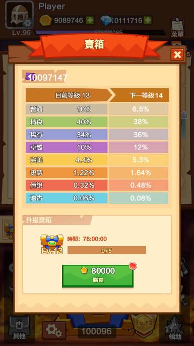 疯狂骑士团无限资源随意修改版(Chest Knight) v0.2.3 安卓无限资源版截图1