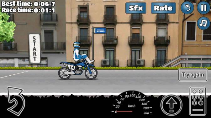 特技摩托挑战(Wheelie Challenge) v1.64 安卓最新版截图3