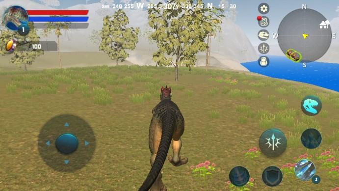 异特龙模拟器3D版无限金币无限钻石版(Allosaurus Simulator) v1.0.1 安卓版截图1
