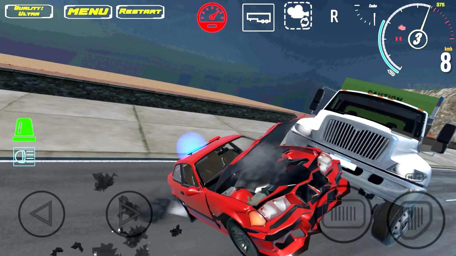 警车碰撞模拟器beamag3D版 v2 最新版