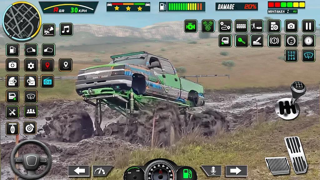 泥浆车游戏怪物卡车模拟游戏手机版 v1.0.0.2 安卓中文版 v1.0.0.2 安卓中文版