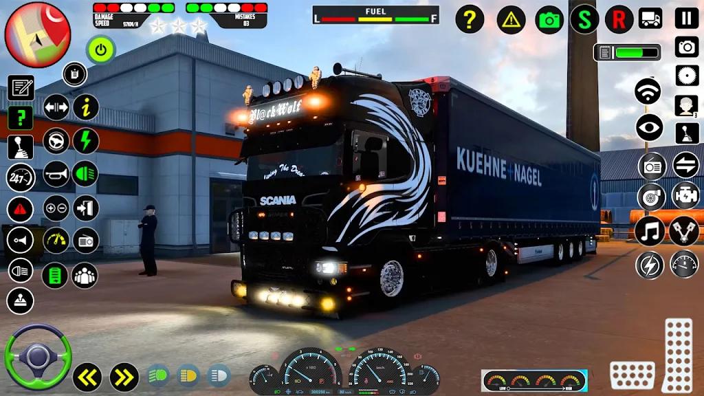 美国卡车模拟器中文版手机游戏下载(American Truck Cargo Driving) v0.7 最新版 v0.7 最新版
