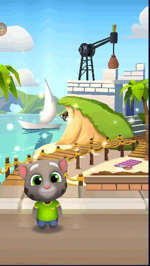 汤姆猫跑酷内购版2024最新版 v7.5.1.7076 安卓免费版截图1