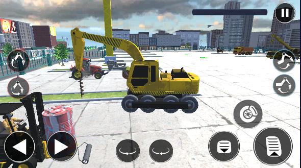 反铲施工模拟器(Backhoe Construction Simulator) v1.1 安卓版 v1.1 安卓版