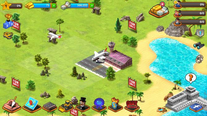 模拟天堂城市岛屿金币钞票不减反增版 v2.6.2 安卓中文版