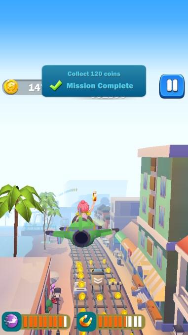 地铁3d冲刺跑酷无限金币(地铁冲浪者) v4.9 手机版截图2