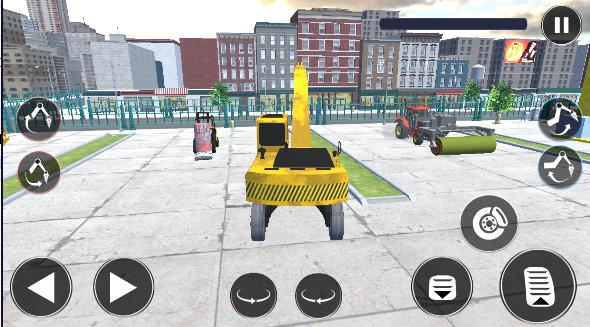 反铲施工模拟器(Backhoe Construction Simulator) v1.1 安卓版 v1.1 安卓版