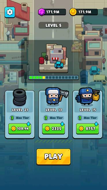 警察大战僵尸僵尸城无限能量金币钻石版 v1.0.23 安卓修改版截图3