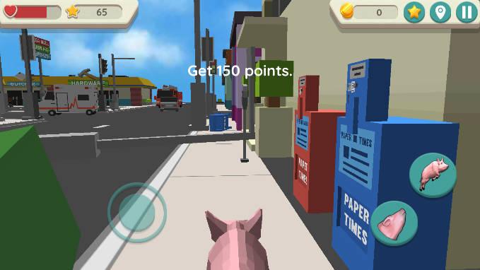 疯狂猪猪模拟器无限金币版(Crazy Pig Simulator) v1.054 安卓手机版