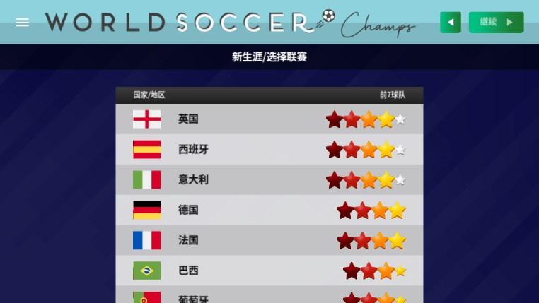 世界足球冠军中文游戏无限金币版(World Soccer Champs) v9.5.2 安卓版 v9.5.2 安卓版 v9.5.2 安卓版