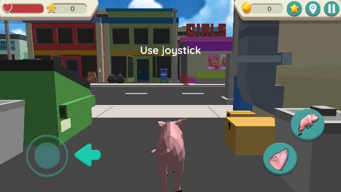 疯狂猪猪模拟器无限金币版(Crazy Pig Simulator) v1.054 安卓手机版