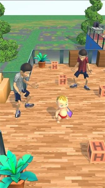 淘气男孩恶作剧爸爸 截图0