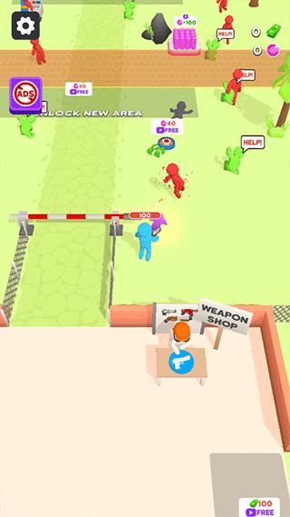 闲置僵尸避难所免广告无限体力版