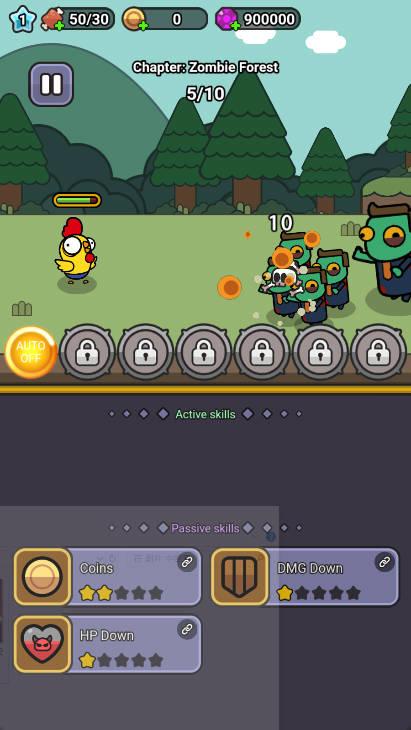 小鸡卫士大战僵尸无限钻石最新版 v1.0 安卓版截图2