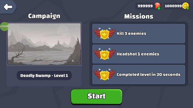 火柴人长矛传奇无限金币无限钻石(Stickman Spear Legend) v1.15 手机版