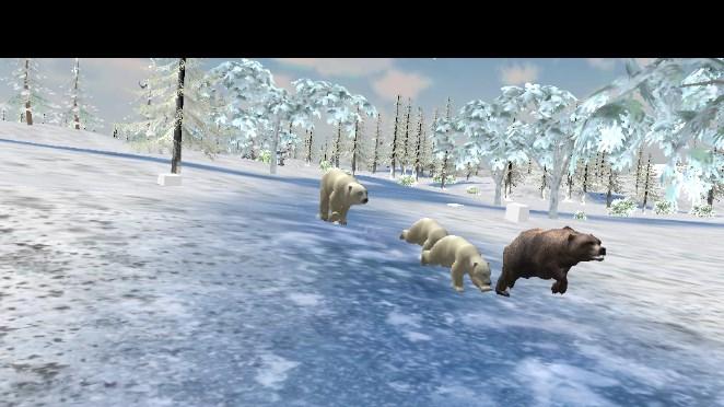 北极熊家庭模拟人生游戏(Arctic Polar Bear Family Sim (US)) v1.6 安卓版 v1.6 安卓版
