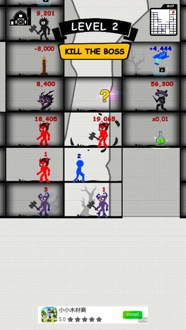 棍棒战争无尽的战斗免广告版 v1.2.8 最新版 v1.2.8 最新版