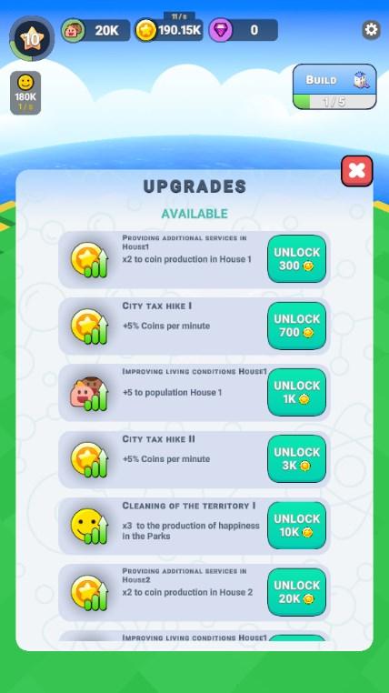 梦想之城闲置建造者无限金币版 v0.1.35 安卓版 v0.1.35 安卓版