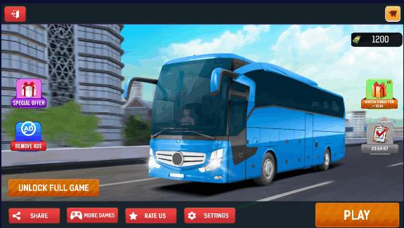 巴士驾驶模拟器2023最新免广告获得奖励 v1.3.63 中文安卓版截图1