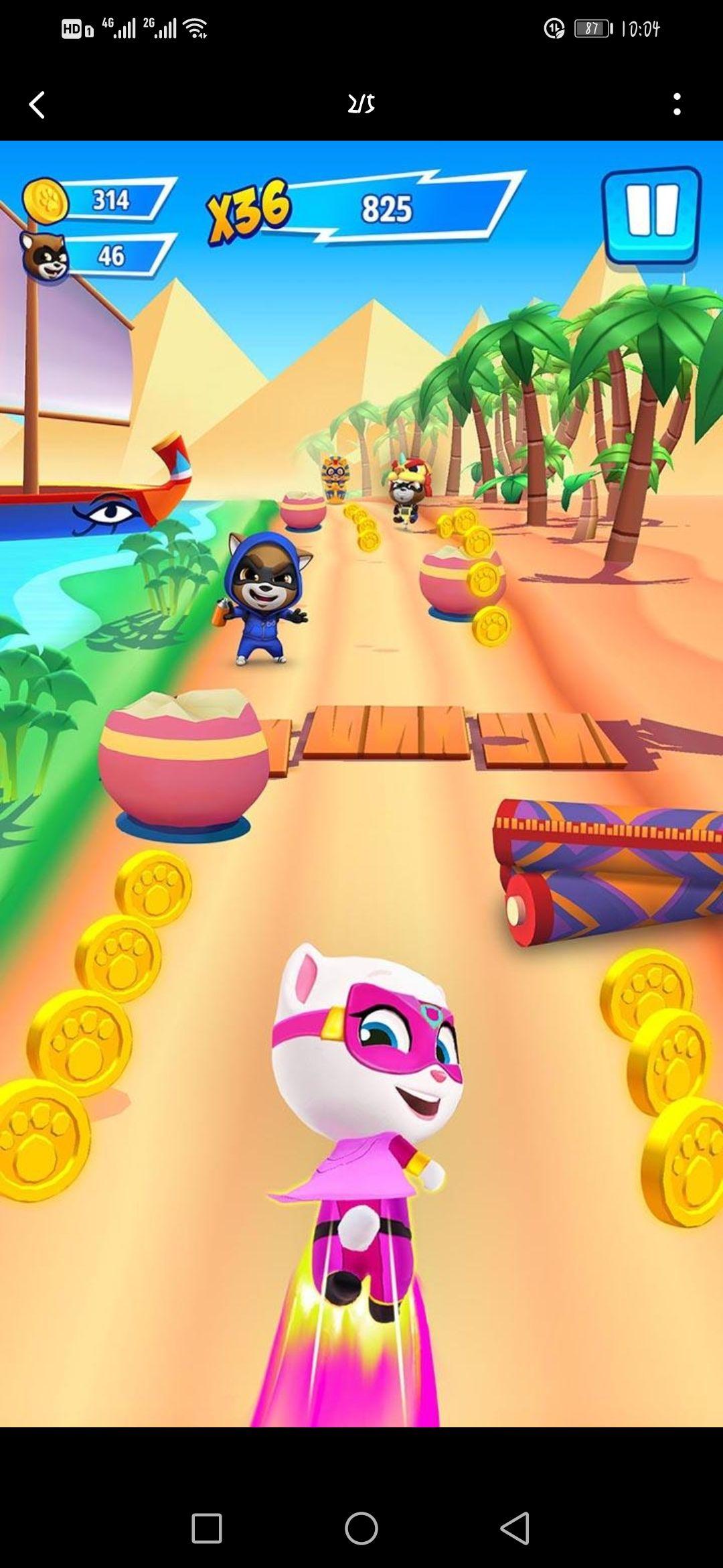 汤姆猫英雄跑酷内置MOD菜单 v5.0.1.7784 最新版截图3