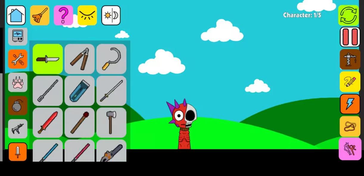 布娃娃Sprunki沙盒游戏去广告版 v0.0.1 安卓中文版