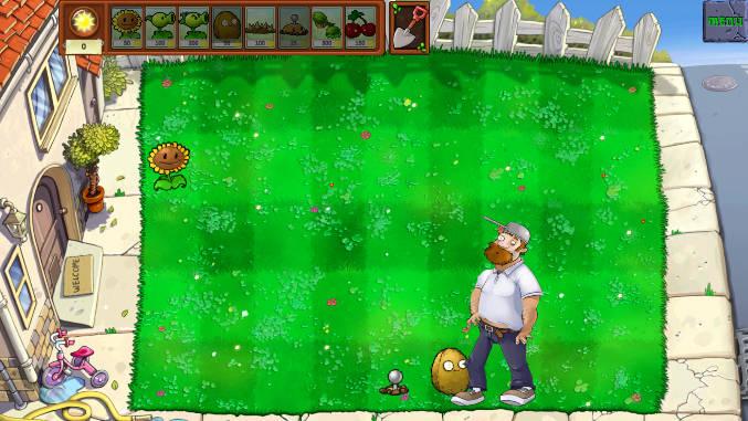 植物大战戴夫游戏(Plant vs Zombie) v1.0 up自制版