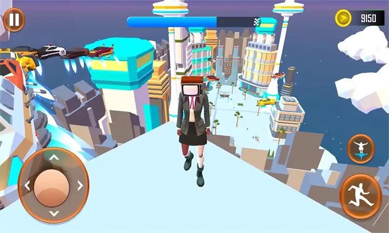 监控人城市跑酷小游戏 v1.1 安卓版截图0