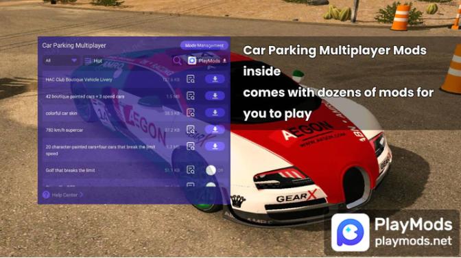 手动挡停车场2024内置菜单最新版(Car Parking) v4.8.22.1 最新版