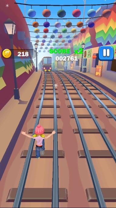 地铁3d冲刺跑酷无限金币(地铁冲浪者) v4.9 手机版 v4.9 手机版